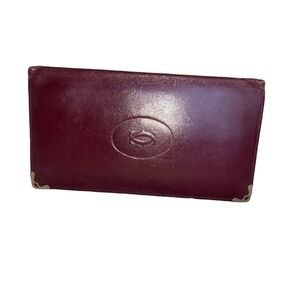 CARTIER LONG BIFOLD WALLET (FADING ON INT)
